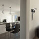 Olympia 1 Light 6 inch Matte Black Mini Pendant Ceiling Light